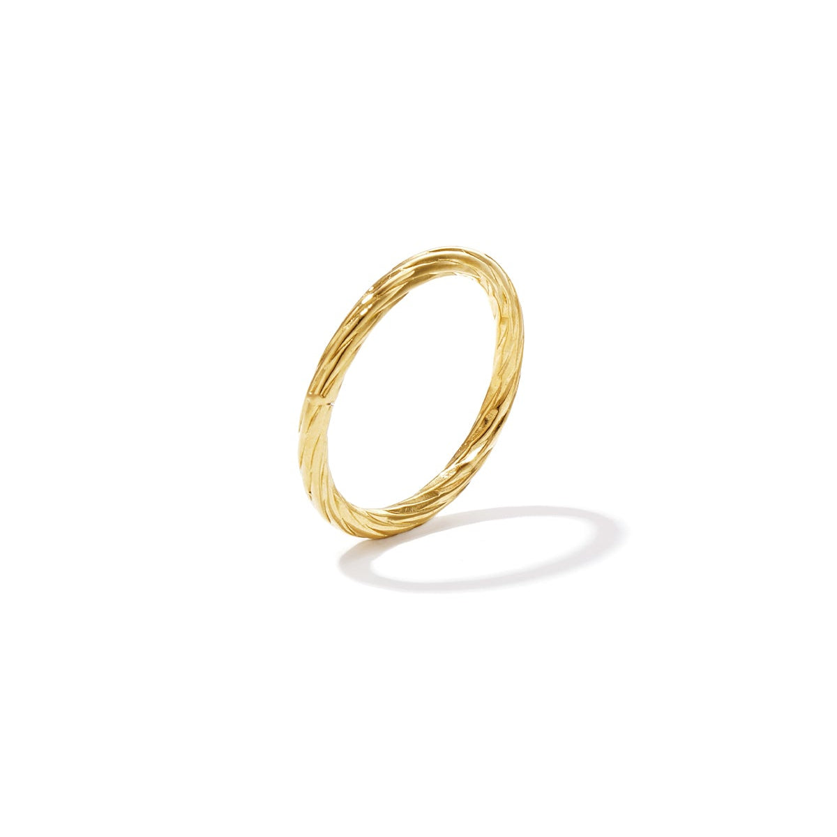 Minimalist ring with stripes