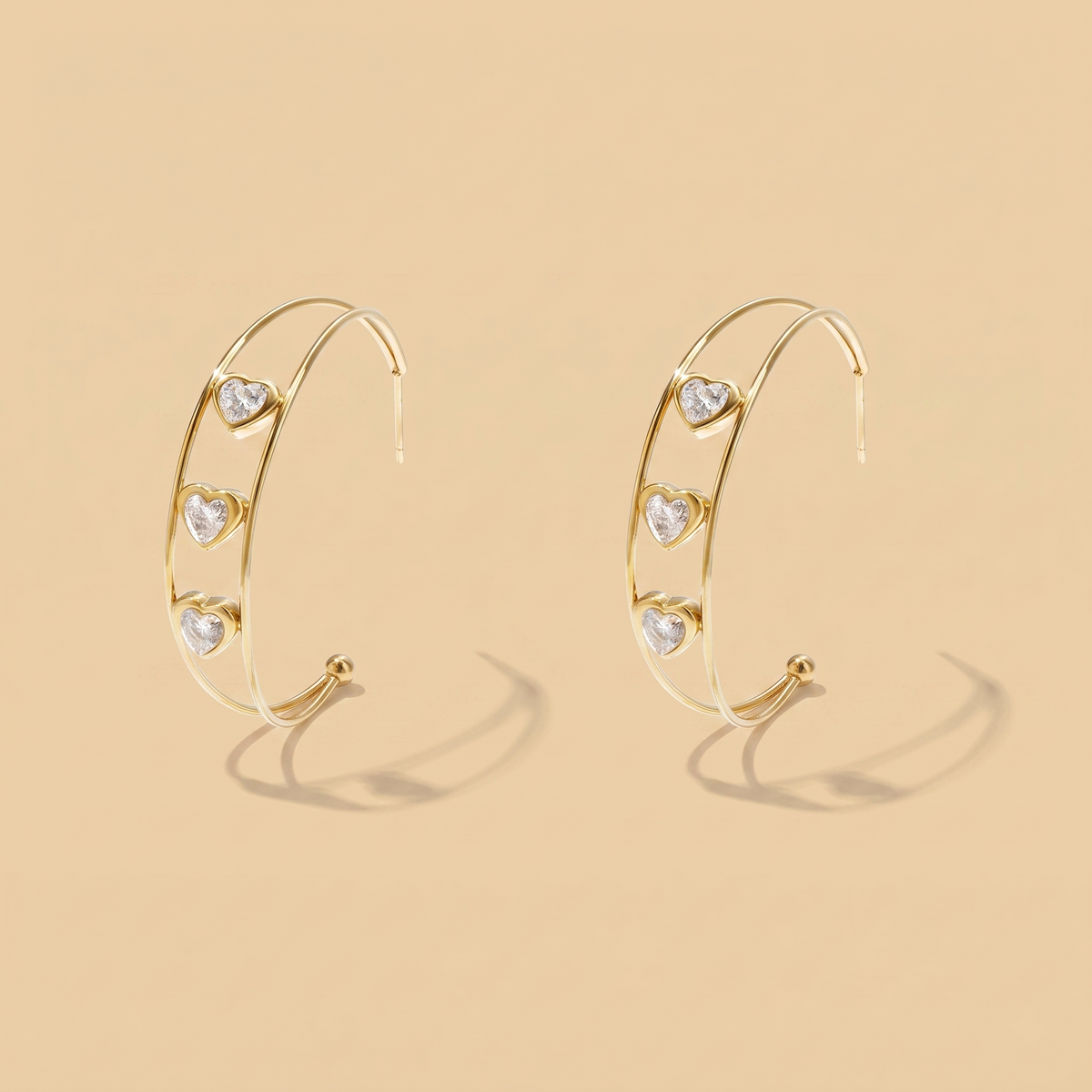 Hearthoopearrings