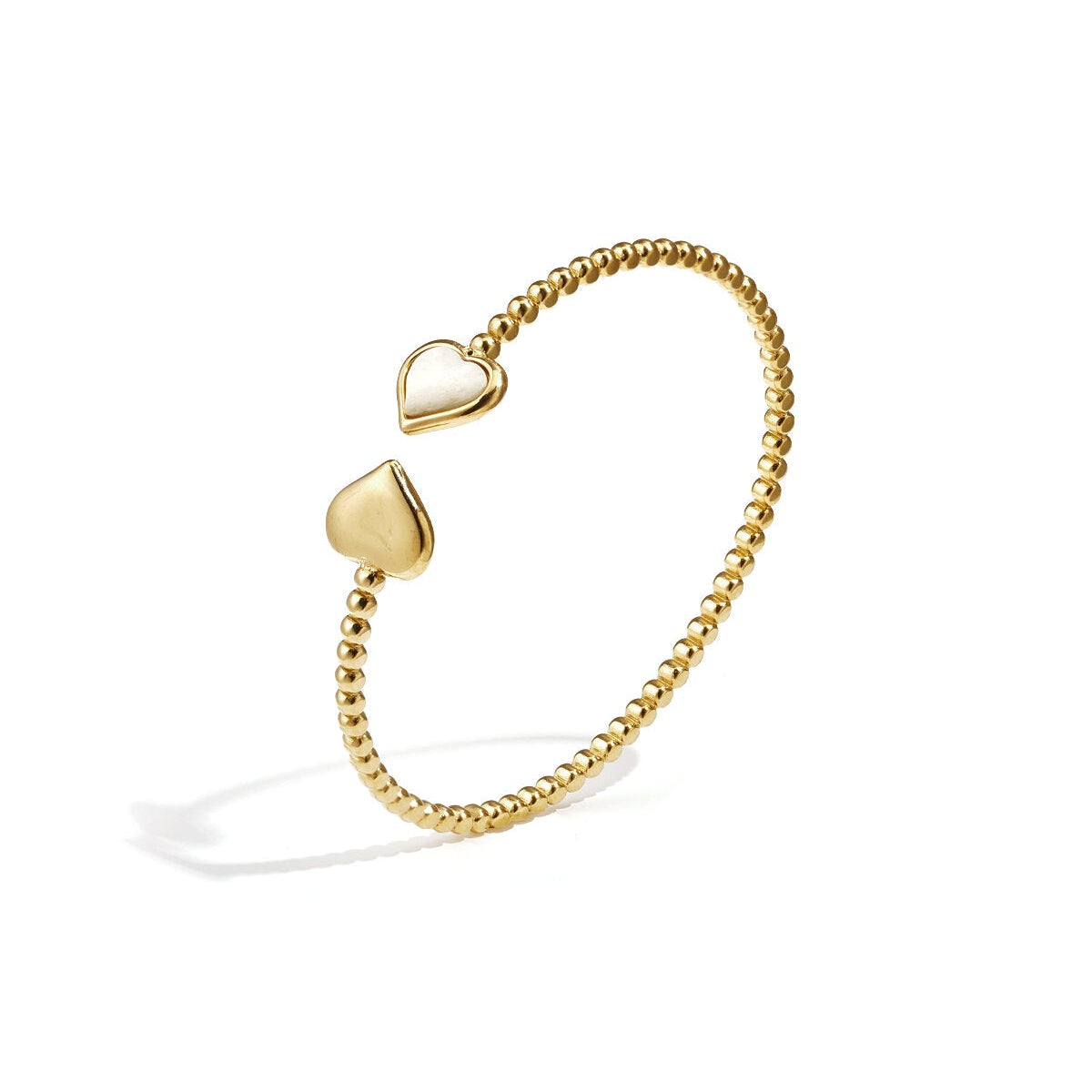 Elegant gold cuff bracelet for women   all fit
