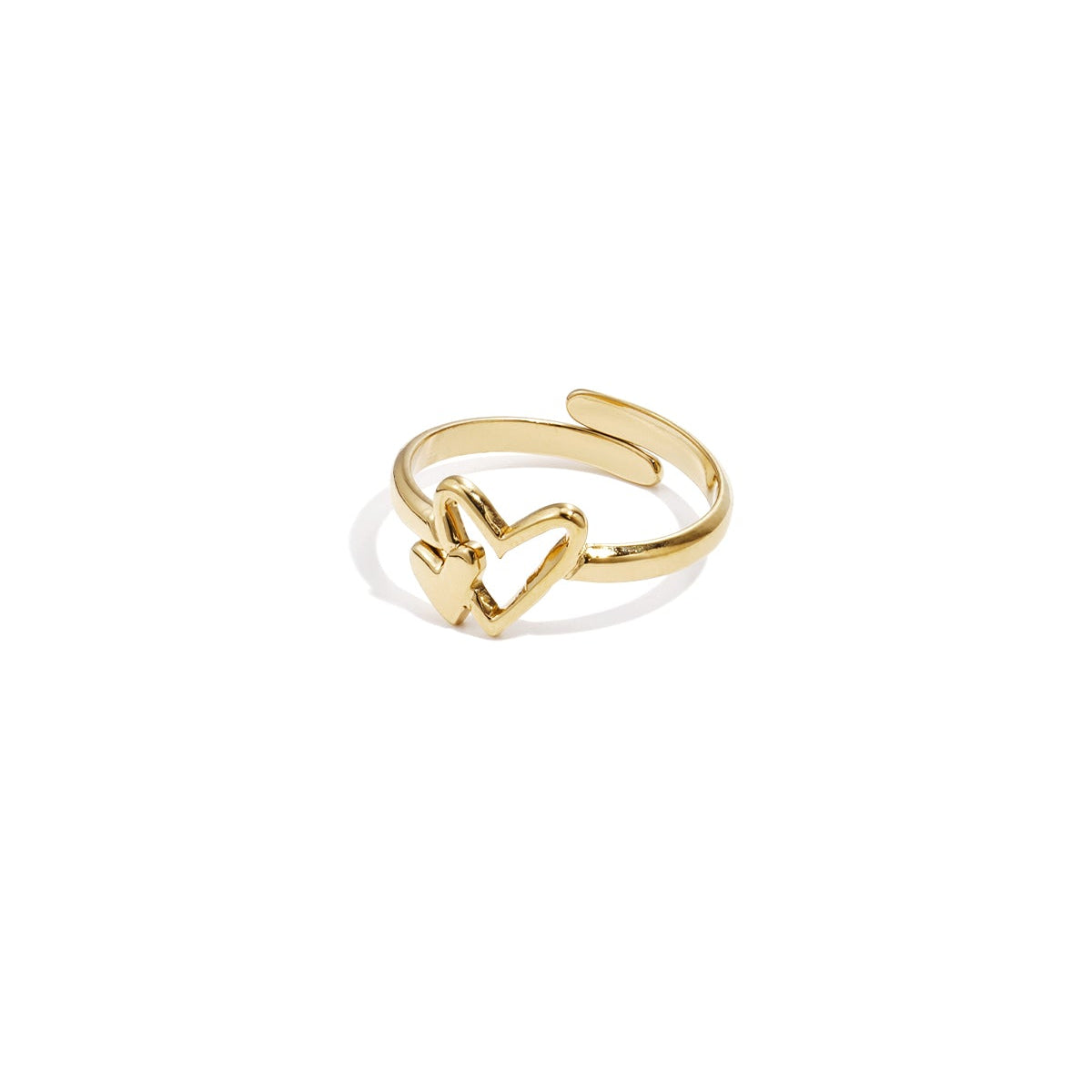 Ring with hearts