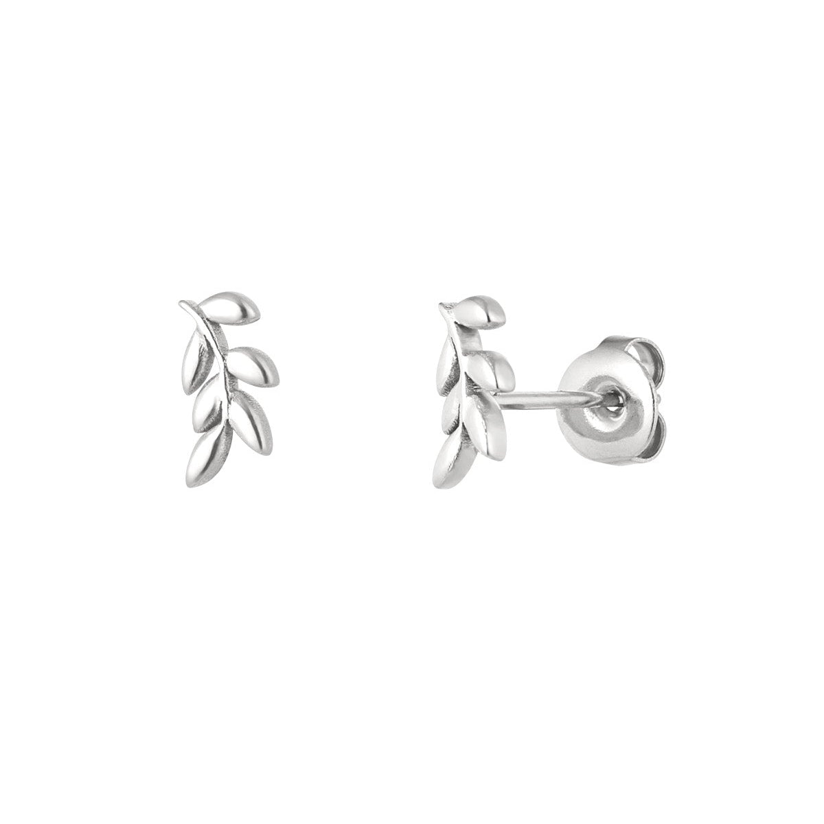 Ear studs leaves