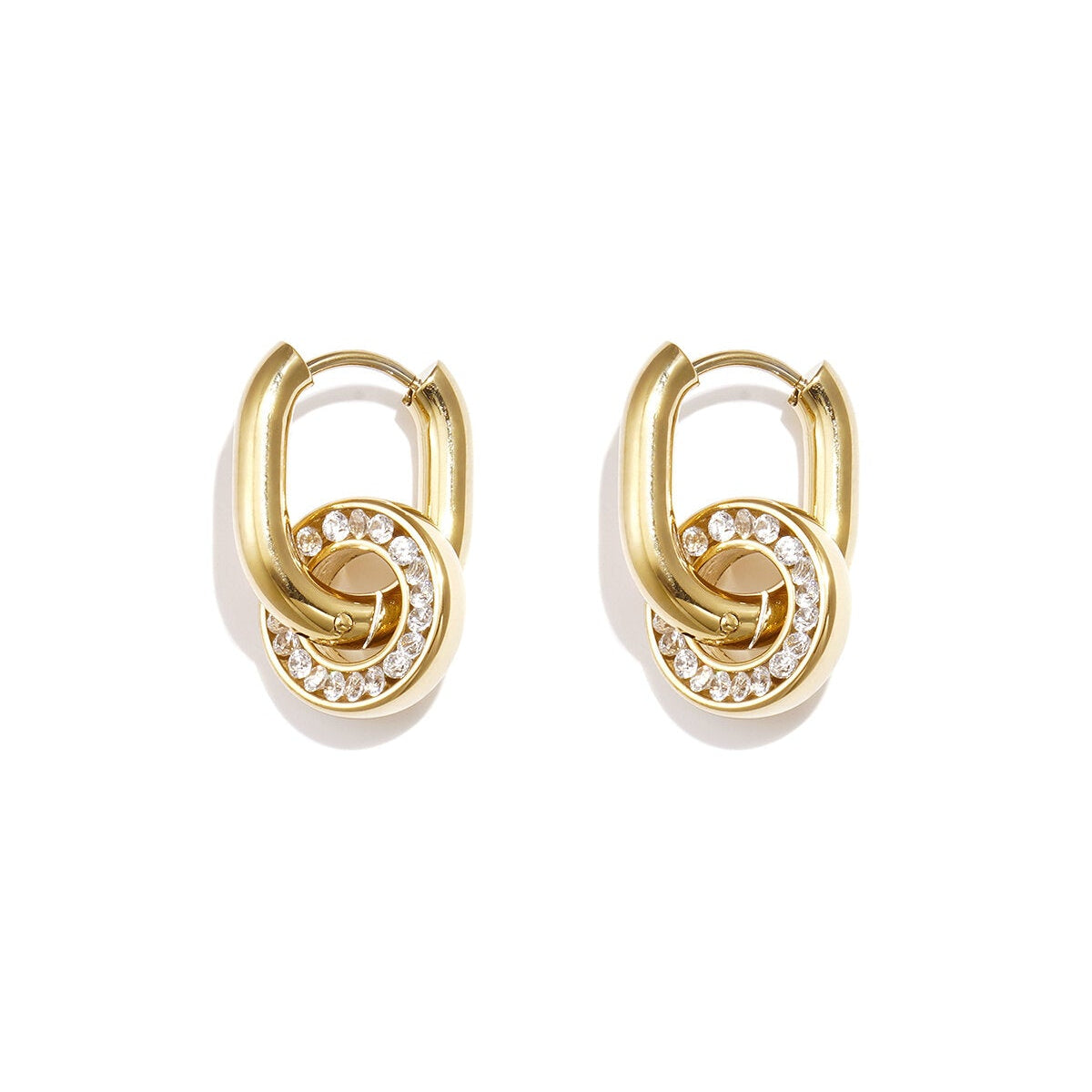 Elegant Zircon Drop Earrings for Everyday Glam