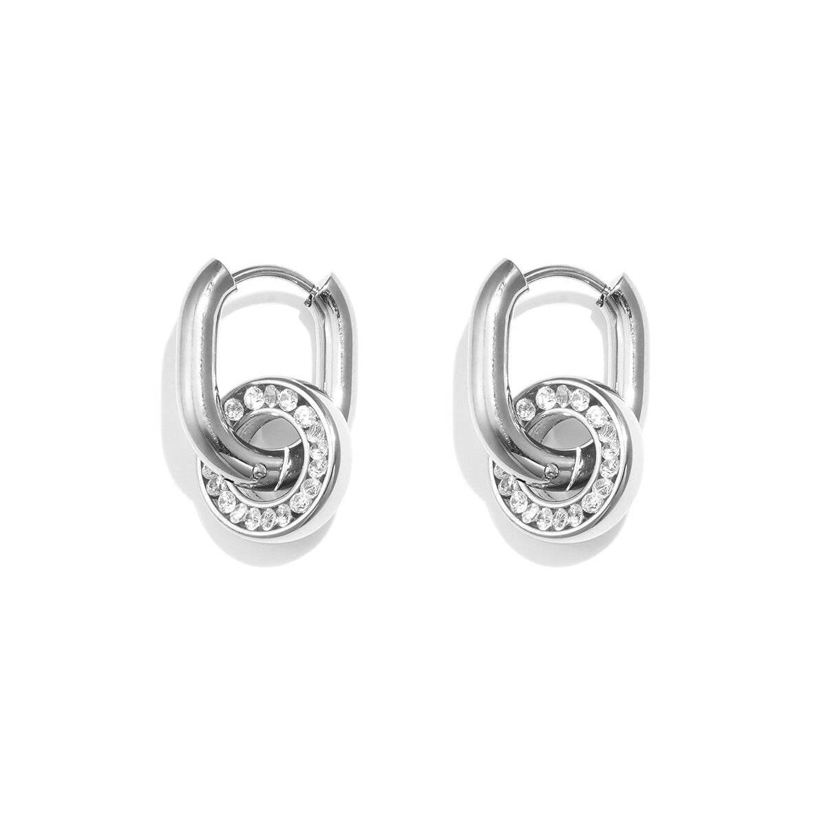 Elegant Zircon Drop Earrings for Everyday Glam