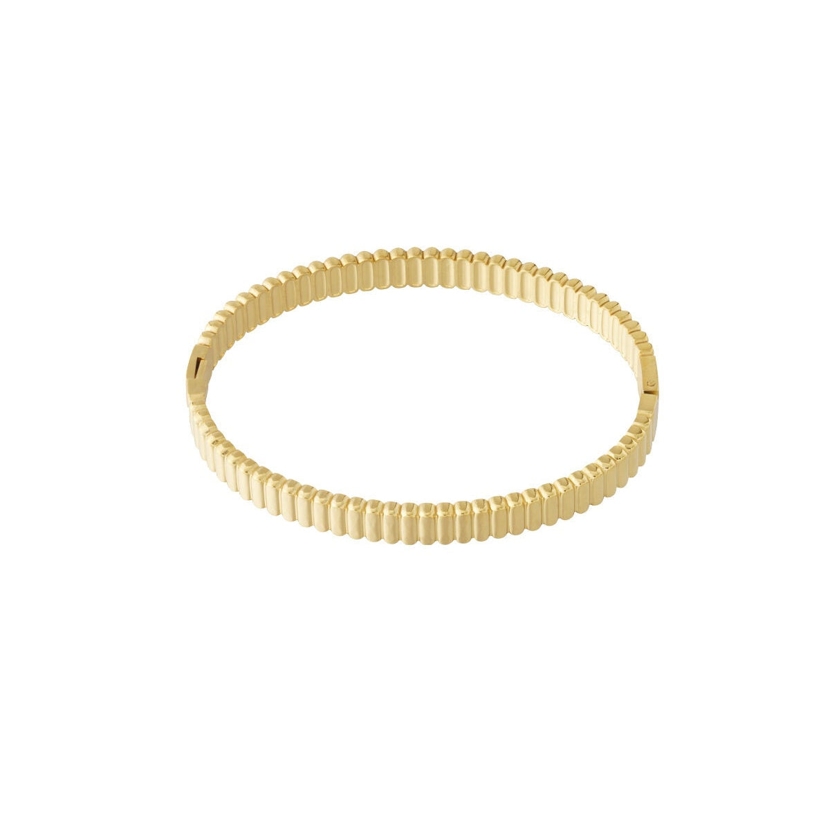 Stylish Irregular Shaped Bangle | All Fit, 14K Gold Plated