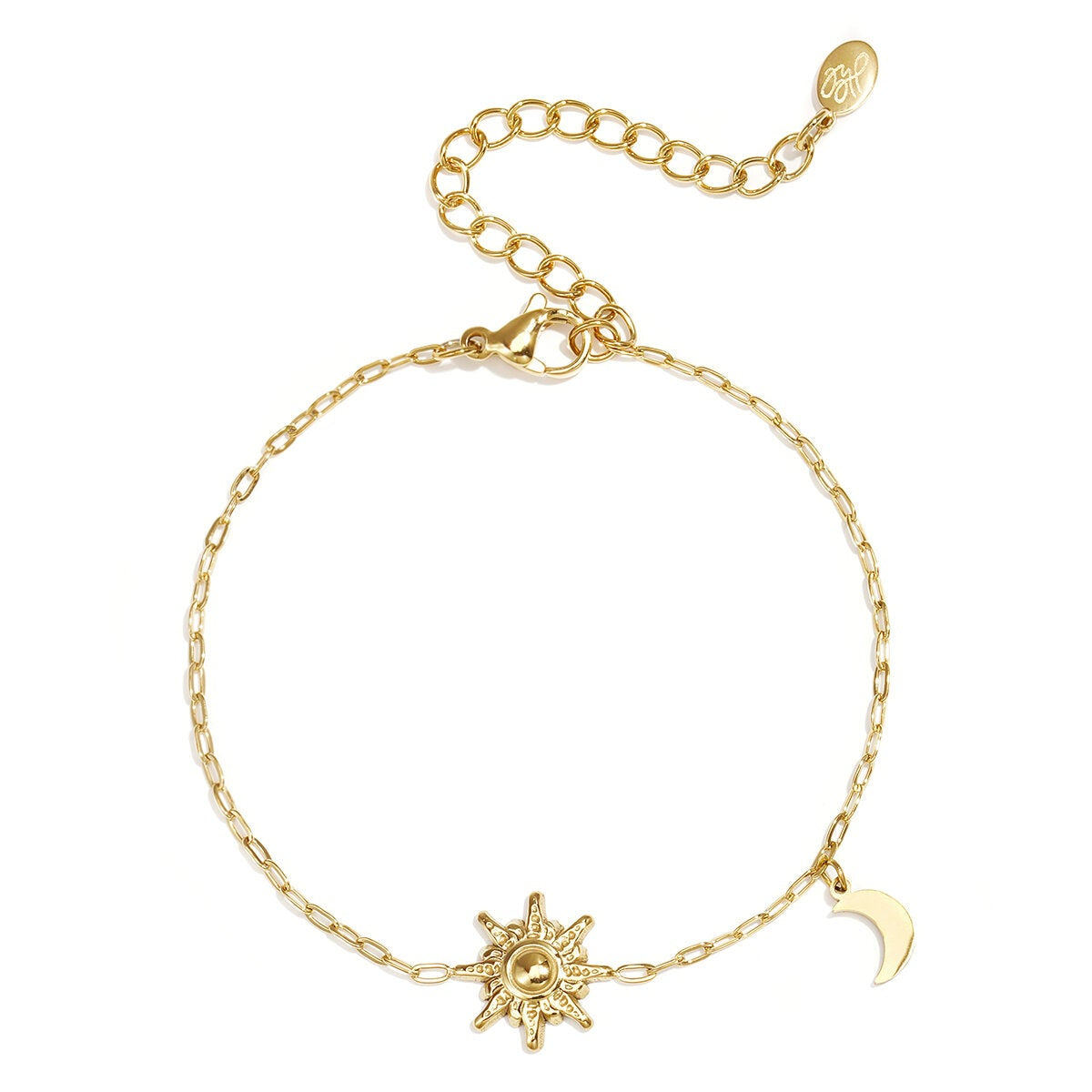 Stylish sun & moon charm bracelets for women