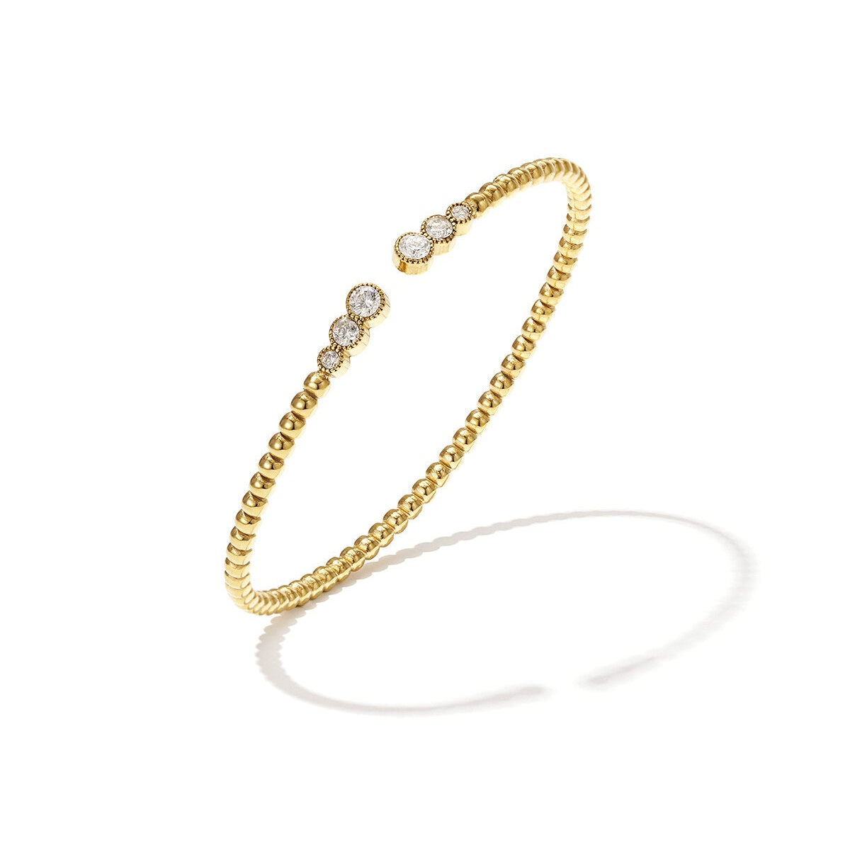 Elegant Gold Cuff Bracelet for Women - All Fit