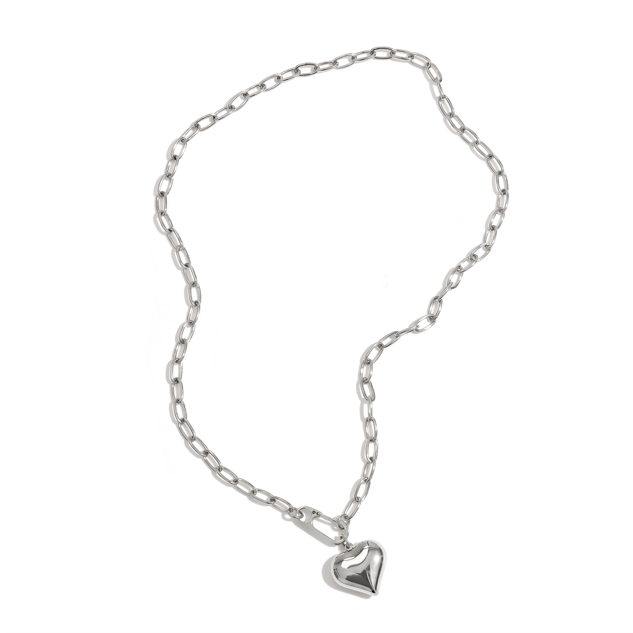 The Amora Necklace | Gold Heart Pendant Chain Necklace