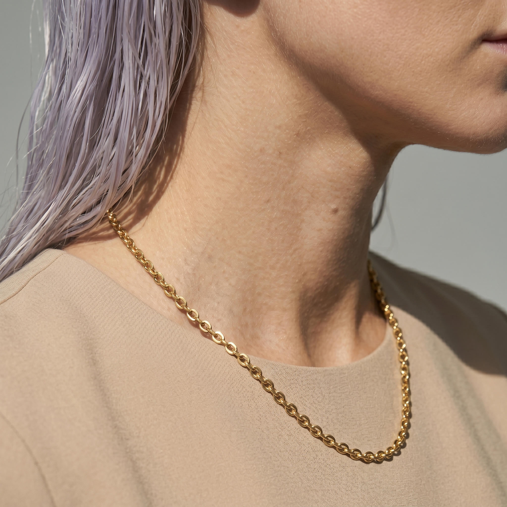 The Basics Necklace | Minimalist Gold Chain Necklace