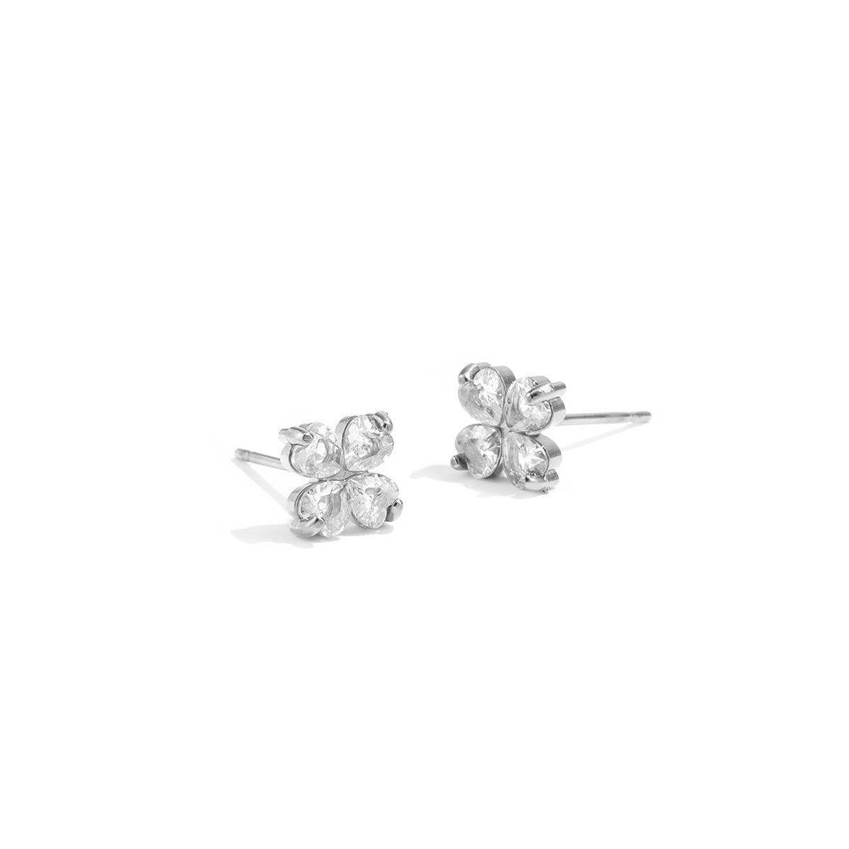 Clover stud earrings