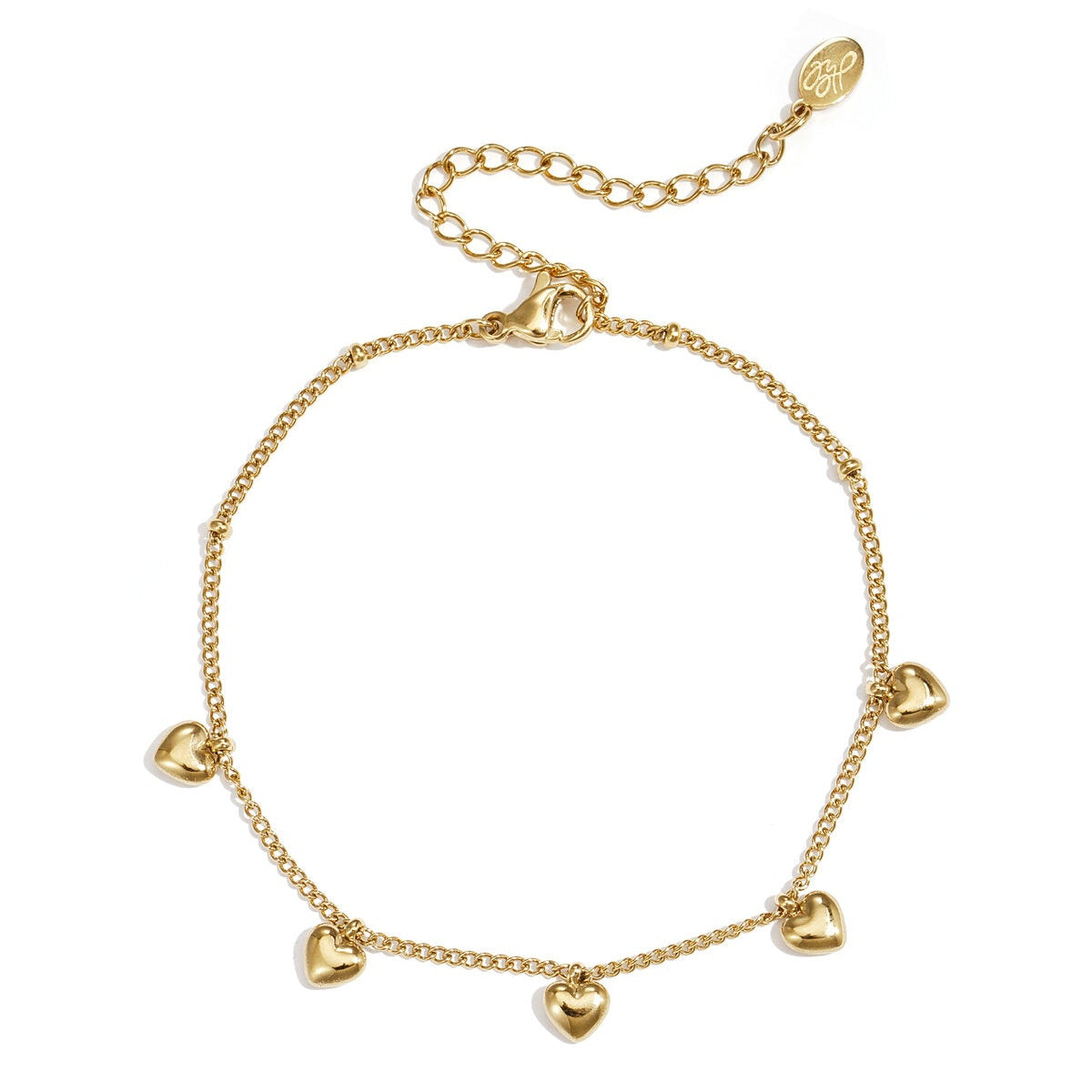 Elegant Heart Charm Bracelet for Everyday Style