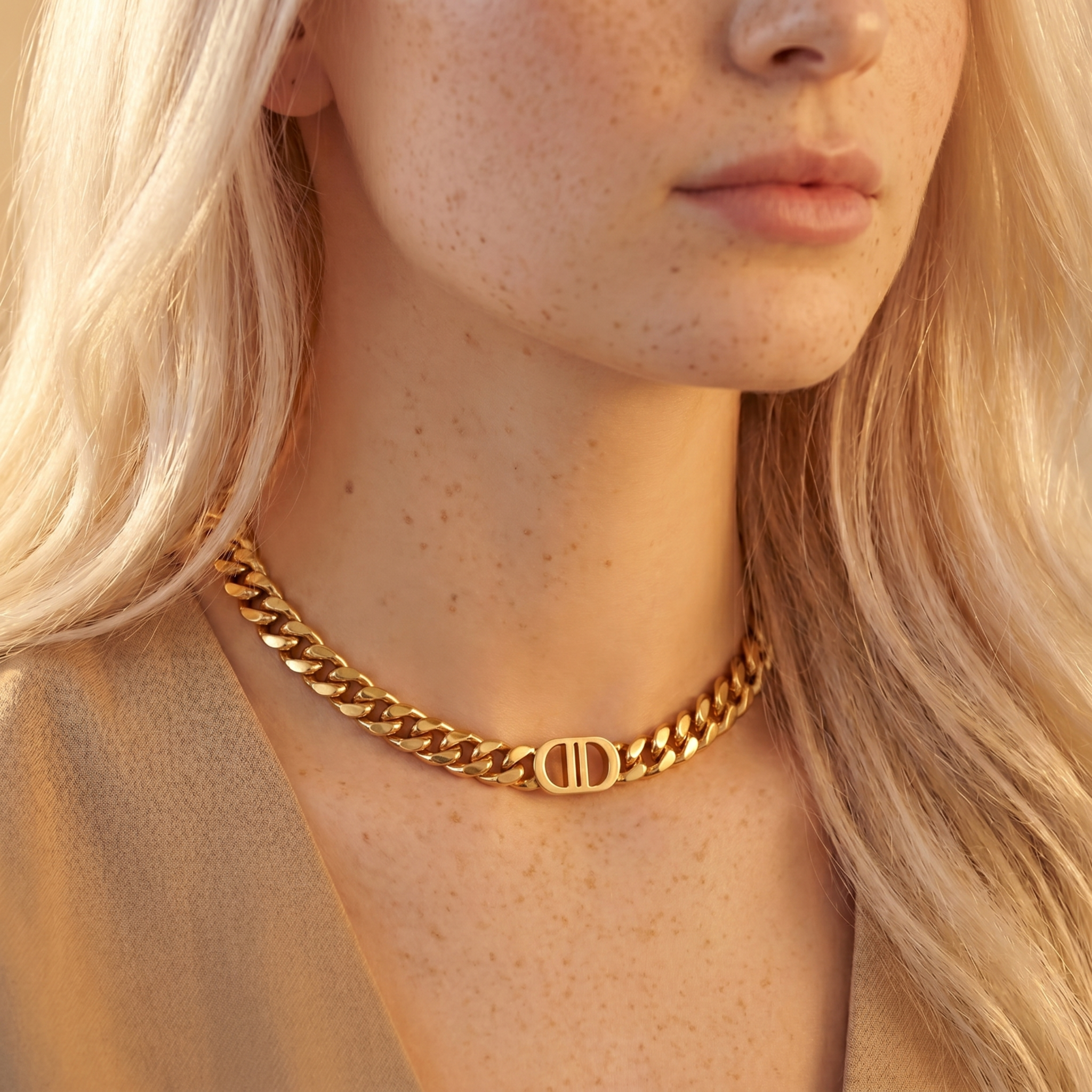The Good Life Necklace | Gold Cuban Link Chain Necklace