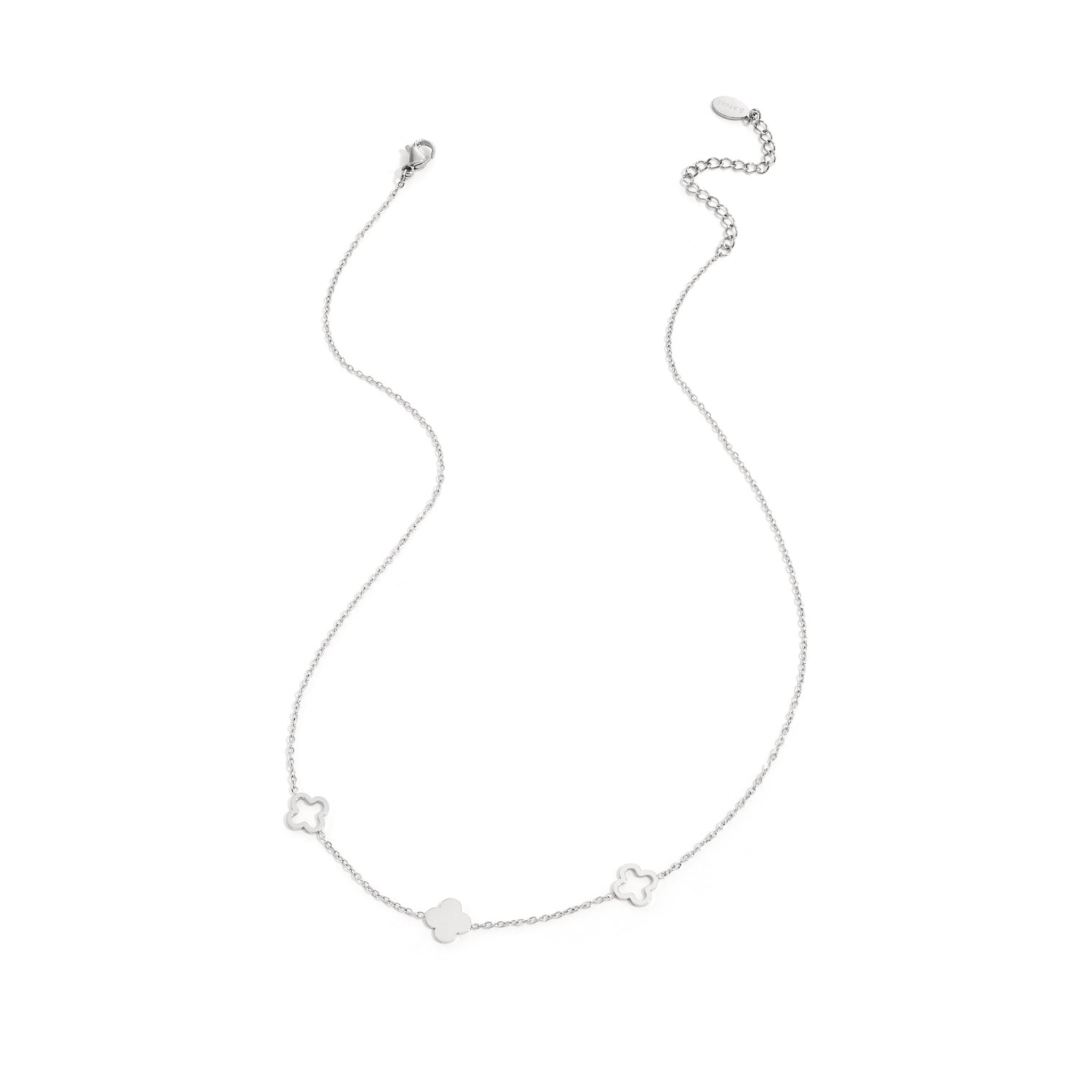 The Lucky Necklace | Gold Triple Clover Chain Necklace