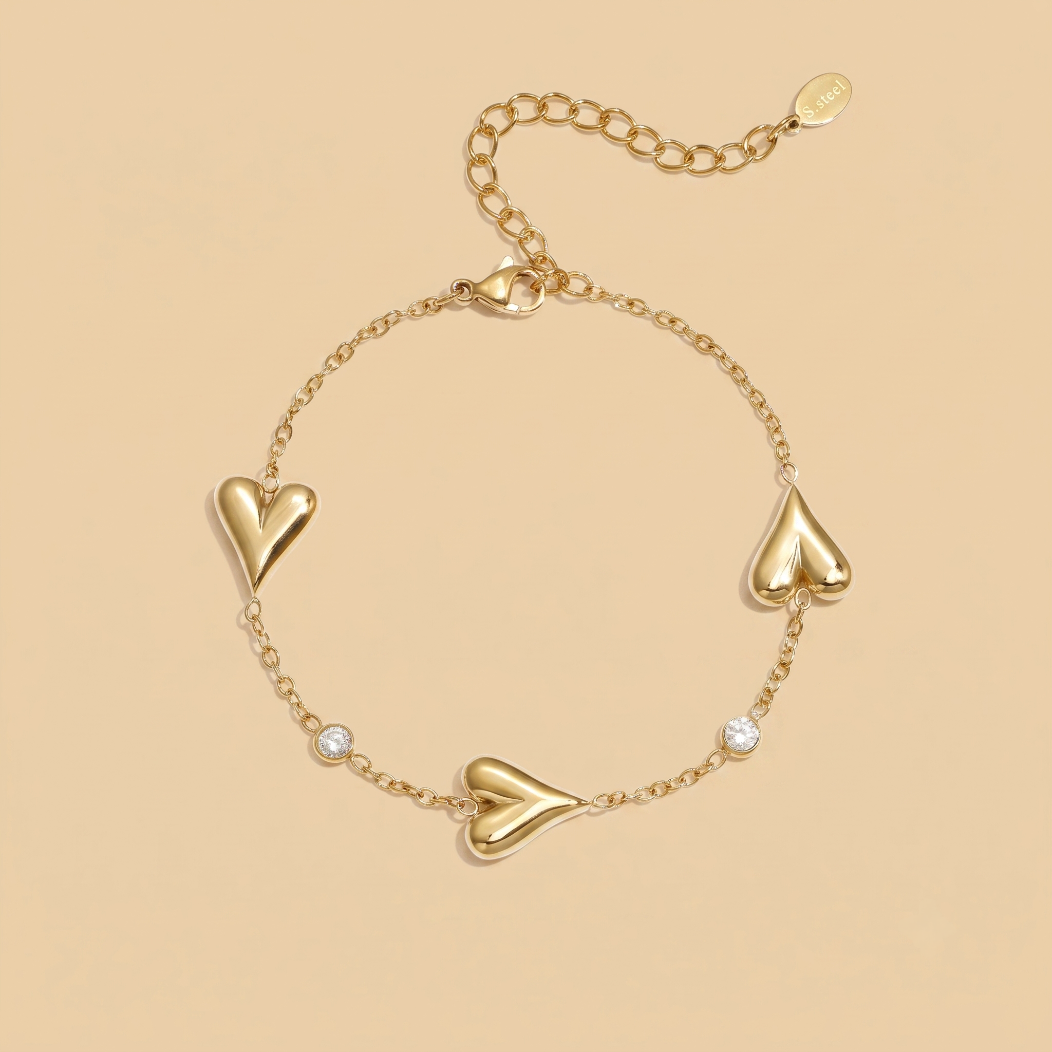 Puffyheartbracelet